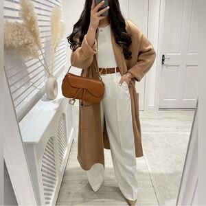 ARITZIA BABATON LANCE WOOL LONG CARDIGAN COAT COATIGAN